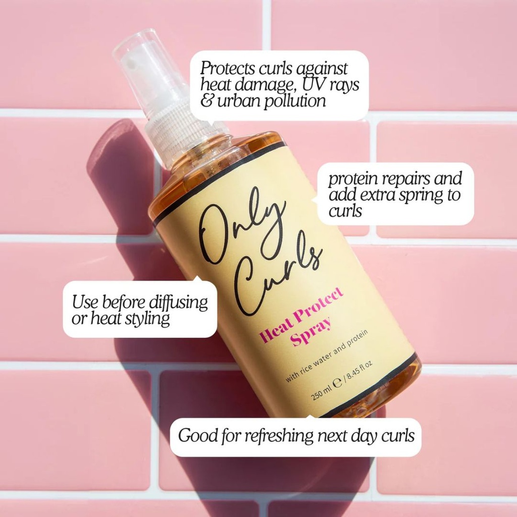 Only Curls Heat Protect Spray 250ml