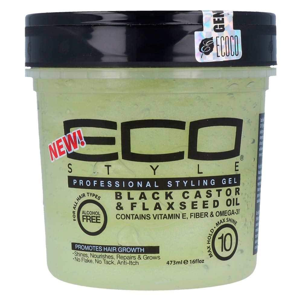 Eco Styler Gel Black Castor & Flaxseed Oil 