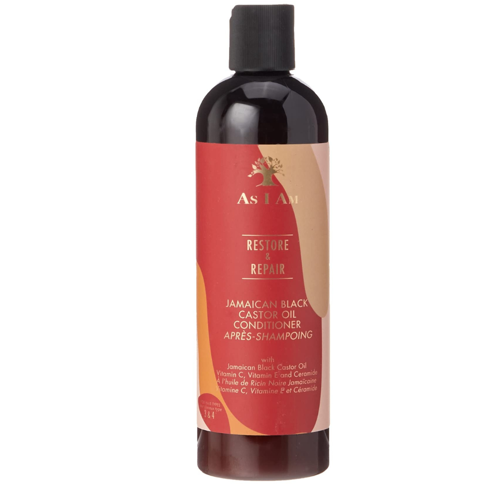 As I Am Jamaican Black Caster Oil Acondicionador 355ml