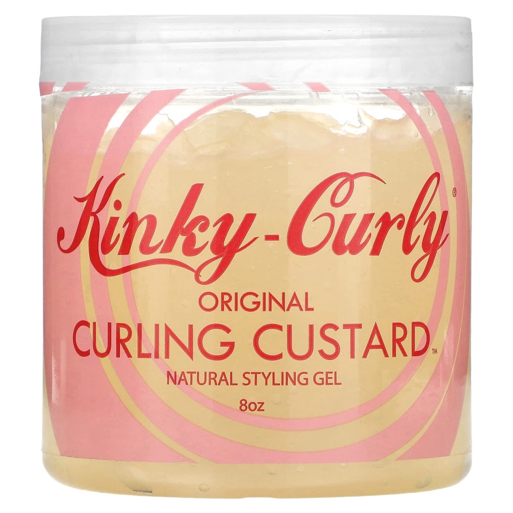 Kinky Curly Gel Curling Custard  