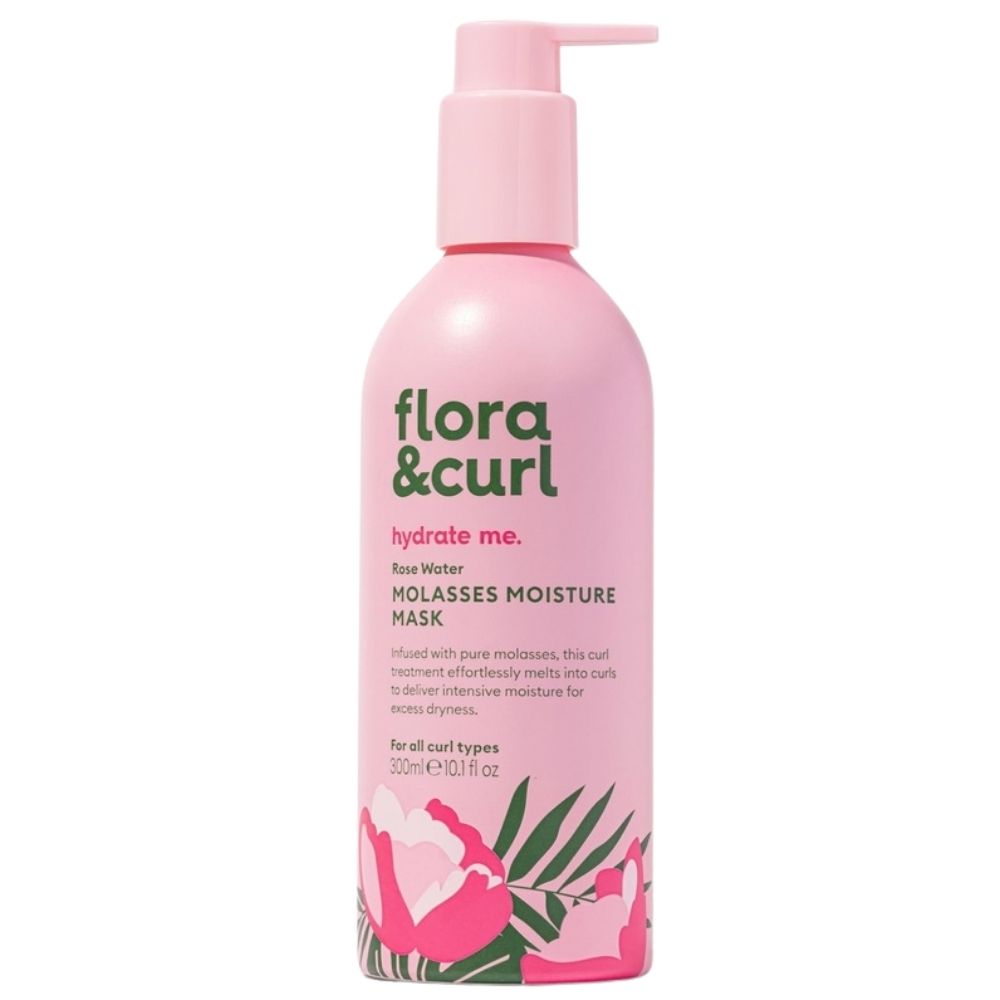 Flora & Curl Hydrate Me Rose Water & Honey Molasses Moisture Mask 300ml