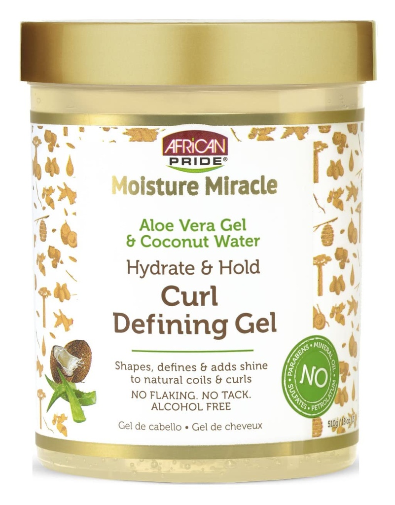African Pride Moisture Miracle Curl Defining Gel 510g