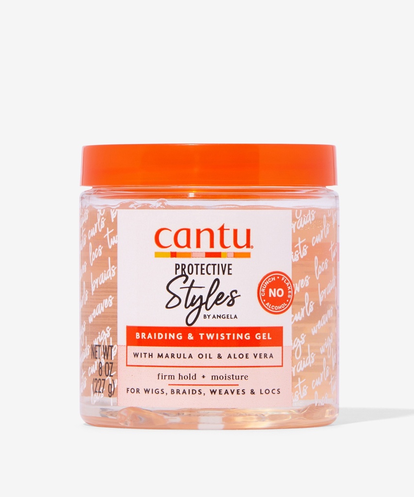 Cantu Protective Style by Angela Braiding & Twisting Gel 236ml 