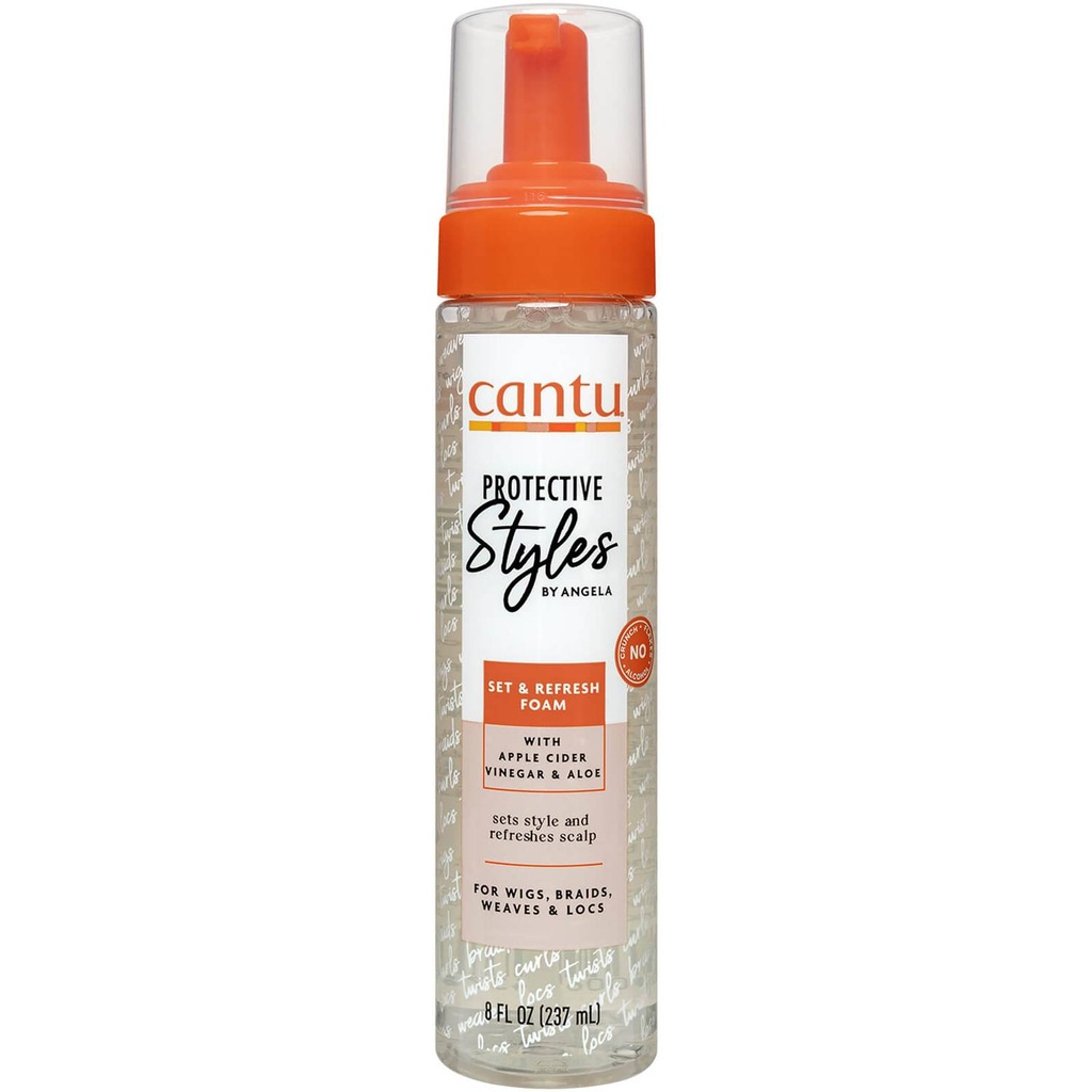 Cantu Protective Style by Angela Set & Refresh Foam 236ml