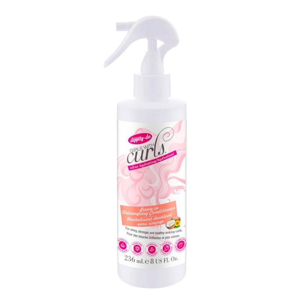 Dippity Do Girls With Curls Leave-In Detangler 236ml