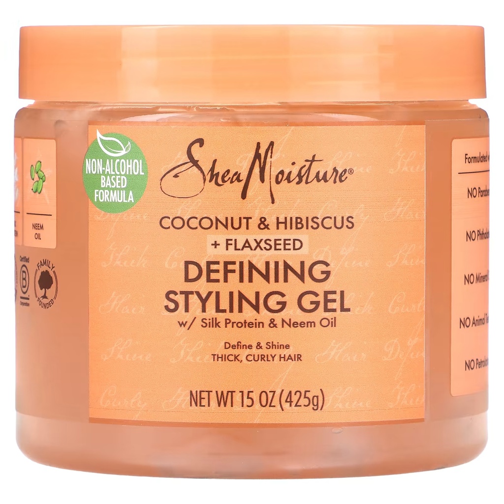 Shea Moisture Coconut & Hibiscus Defining Styling Gel  425g