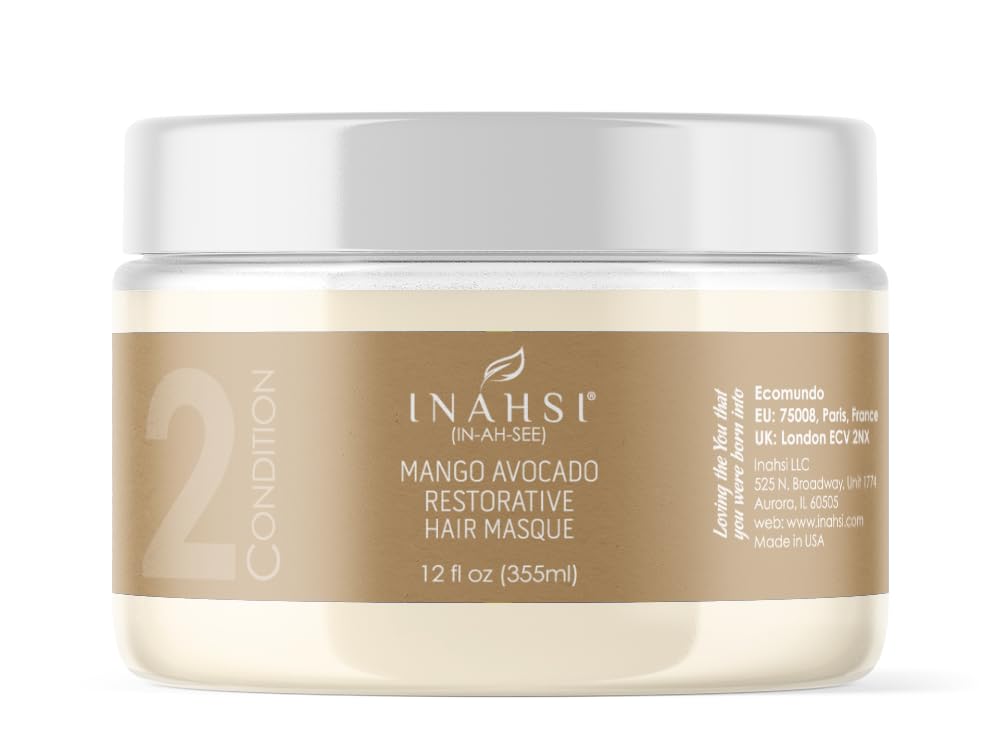  Inahsi Naturals Mango Avocado Restorative Hair Masque 355ml