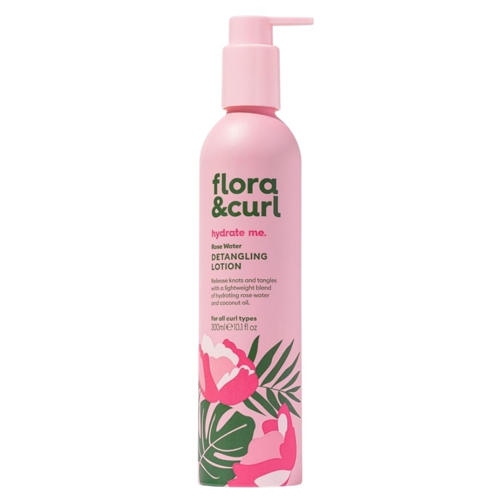 Flora & Curl Hydrate Me Rose Water Detangling Lotion 300ml