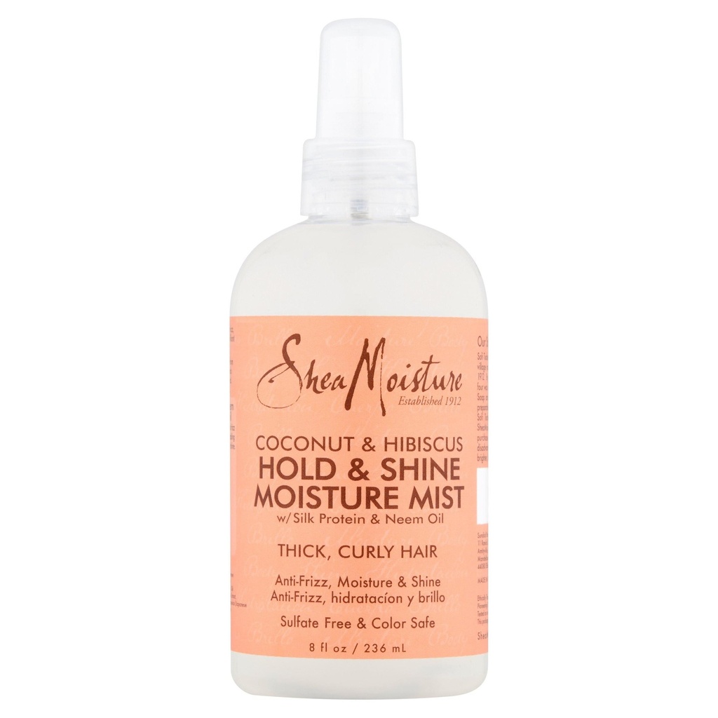 Shea Moisture Coconut & Hibiscus Hold & Shine Moisture Mist 237ml