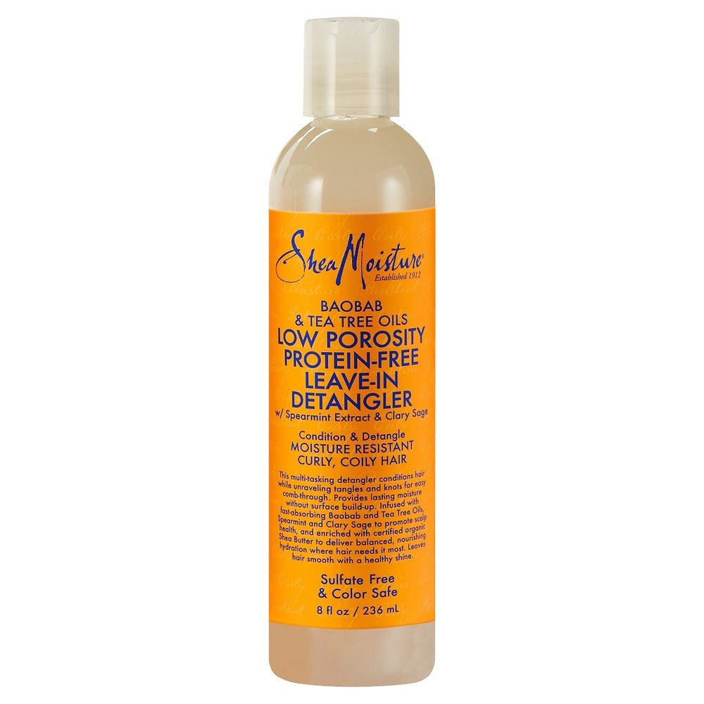 Shea Moisture ProteinFree LeaveIn Detangler Baobab Tea Tree Oils