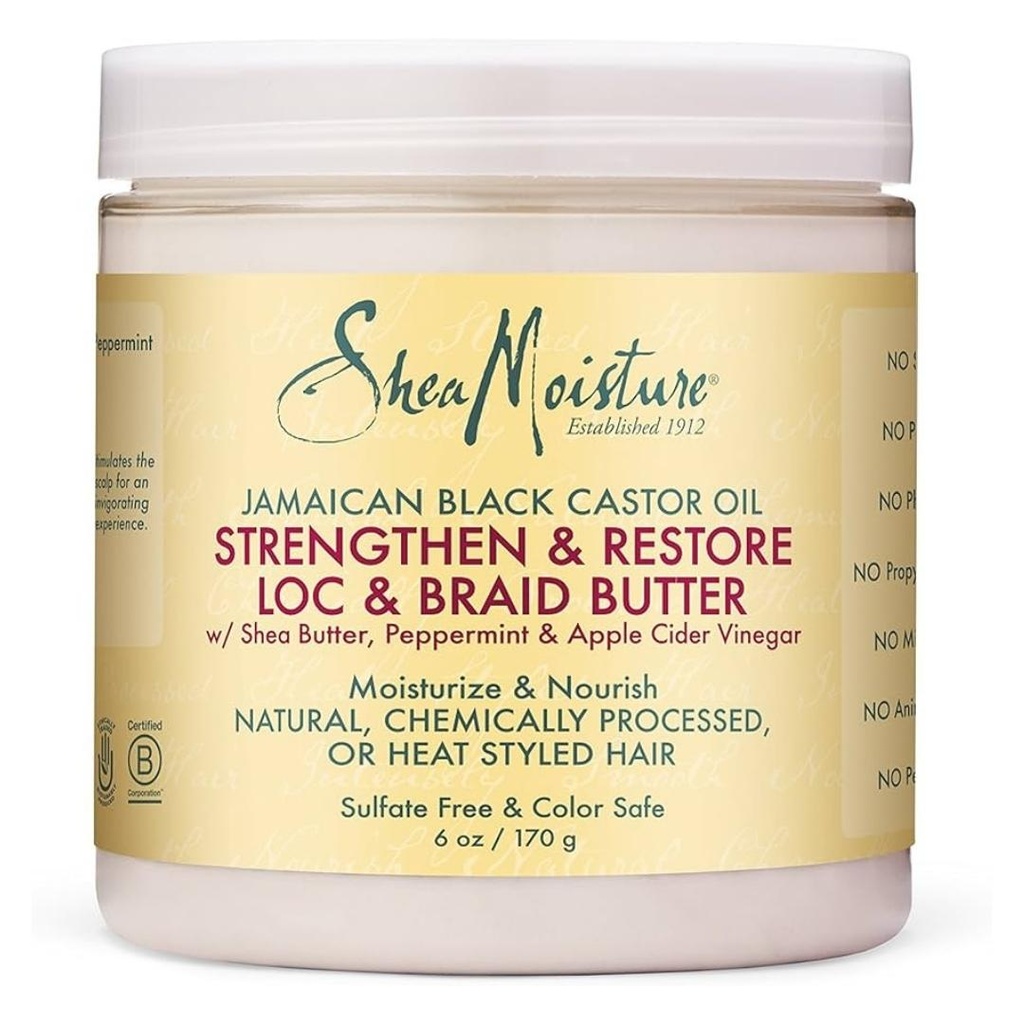 Shea Moisture Jamaican Black Castor Oil Strengthen Grow Loc 177ml