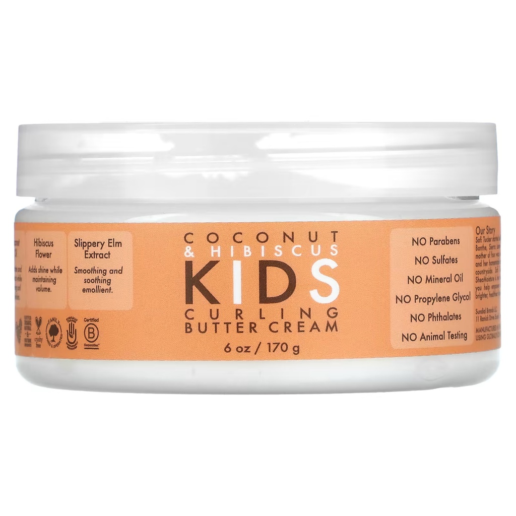 Shea Moisture Kids Coconut & Hibiscus Curl Butter Cream 170g 
