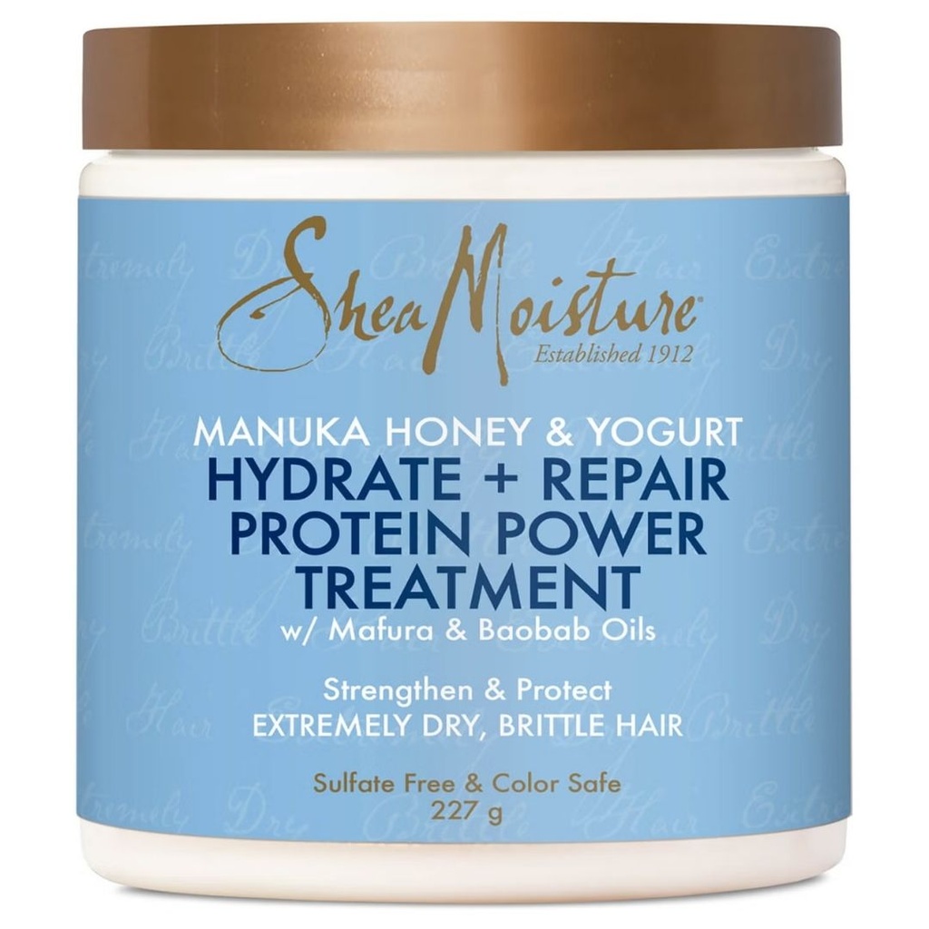 Shea Moisture Manuka Honey & Yogurt Hydrate + Repair Protein Power Treatment 227g