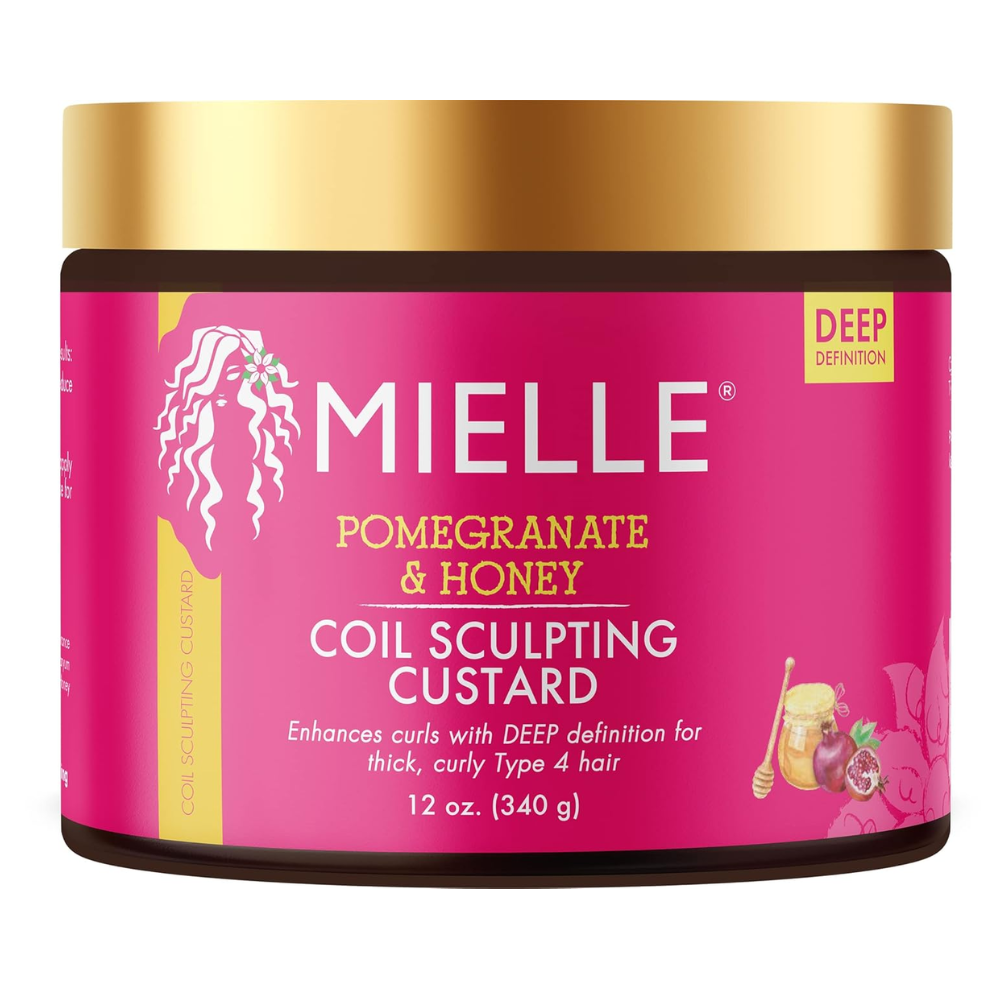 Mielle Organics Pomegranate And Honey Coil Sculpting Custard 340g