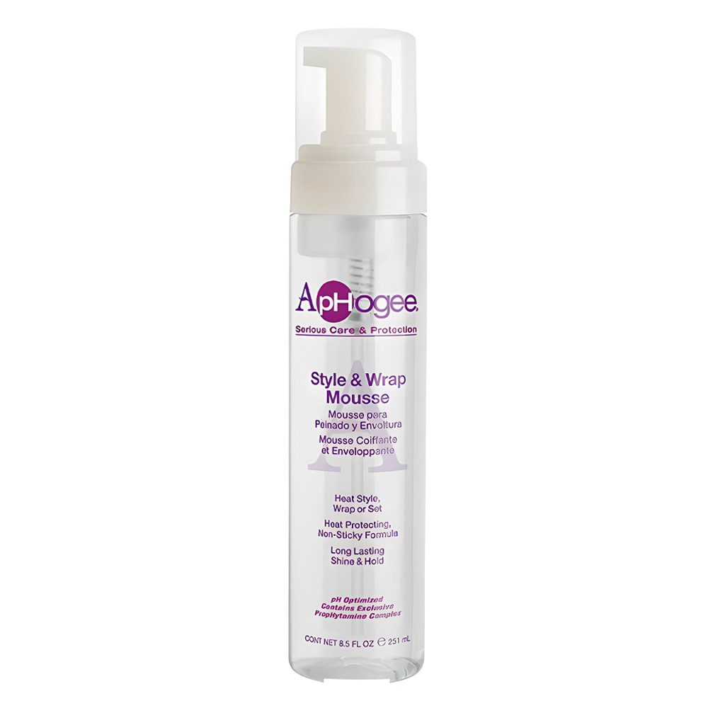 ApHogee Style & Wrap Mousse 251ml / 8.5oz