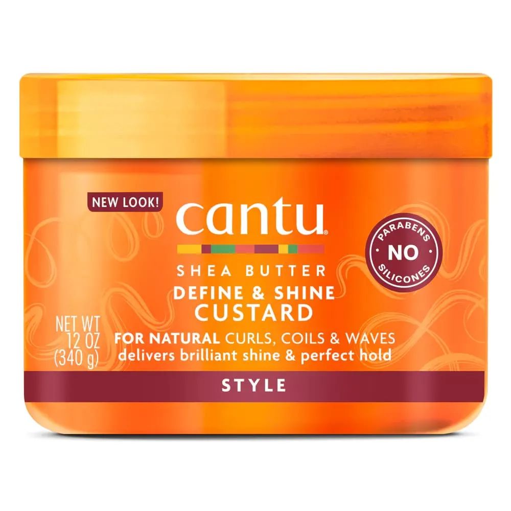 Cantu For Natural Hair Define & Shine Custard 340g