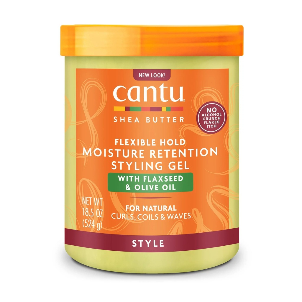 Cantu Flexible Hold Moisture Retention Styling Gel 524g   