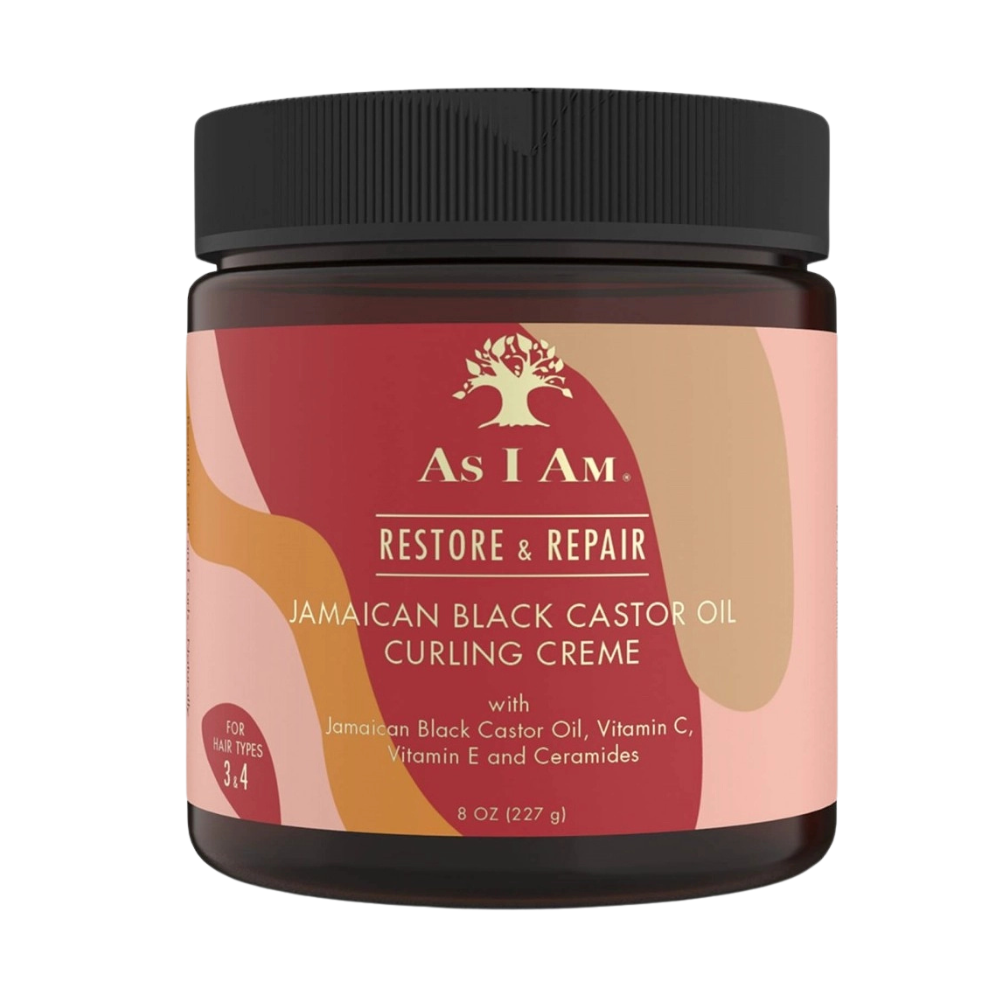 As I Am Jamaican Black Caster Oil  Curling Cream 237ml
