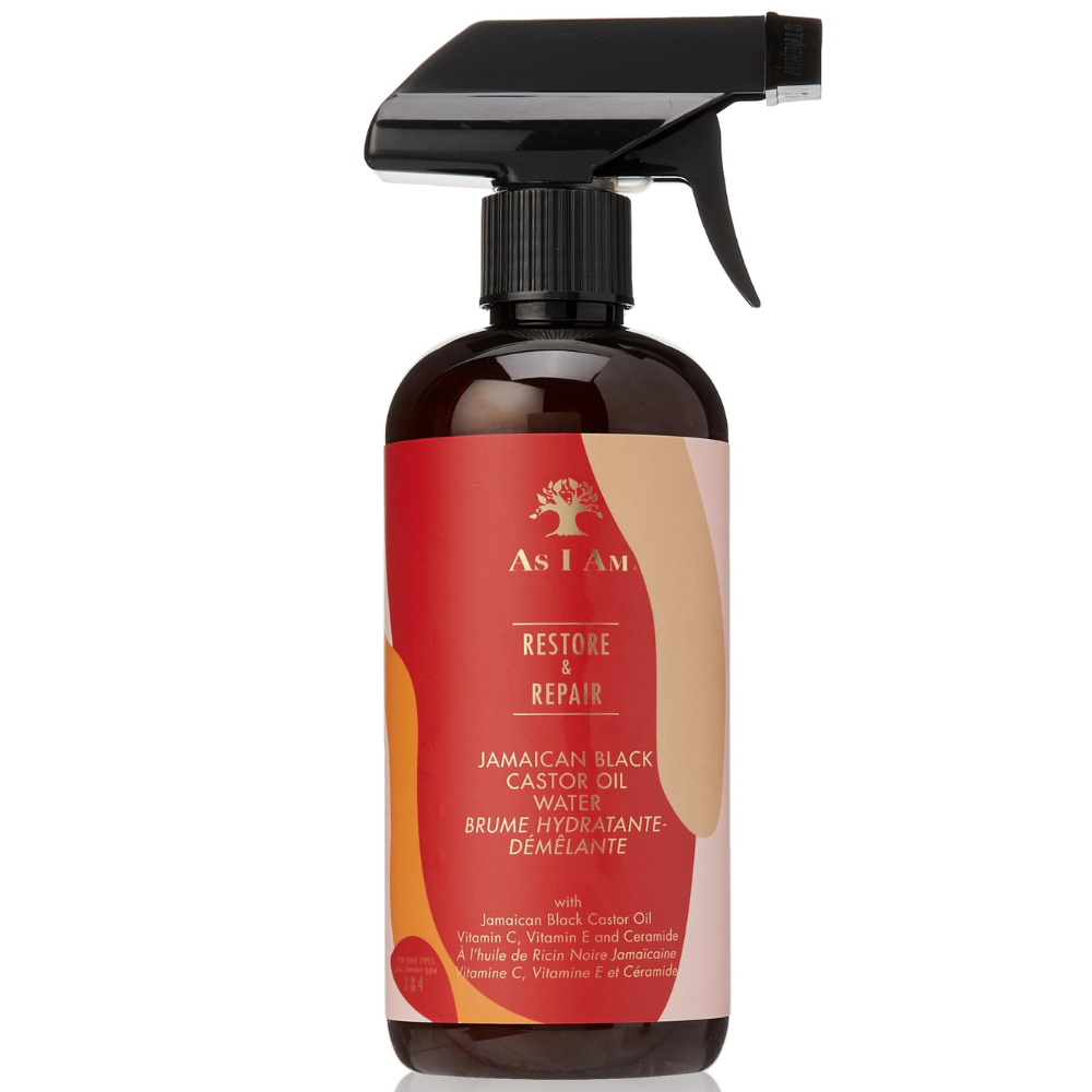 As I Am Jamaican Black Caster Oil Water Spray 473ml