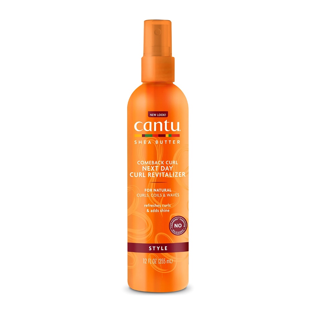Cantu Natural Hair Comeback Curl Next Day Curl Revitalizer 355ml