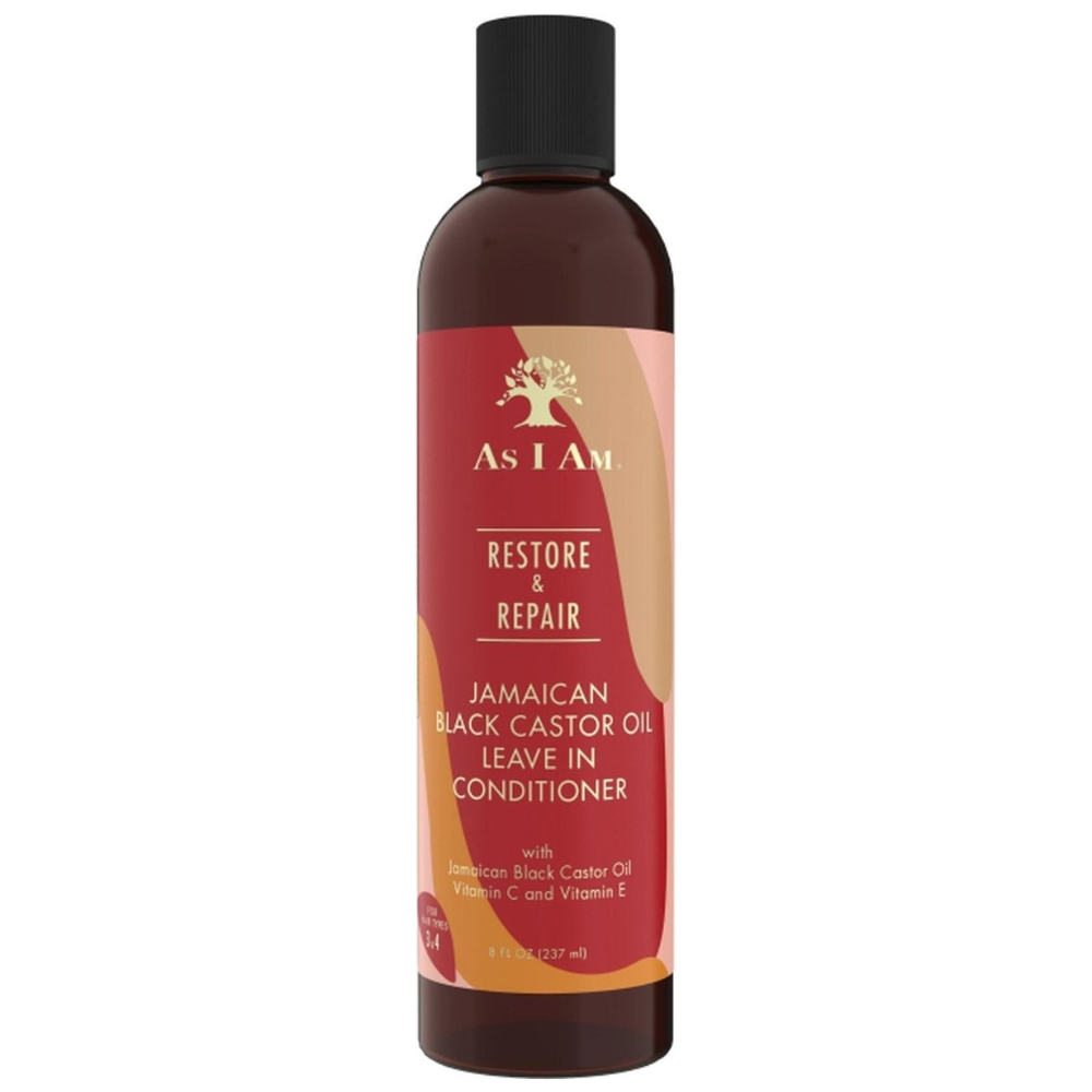 As I Am Jamaican Black Caster Oil Leave-In Conditioner 237ml 