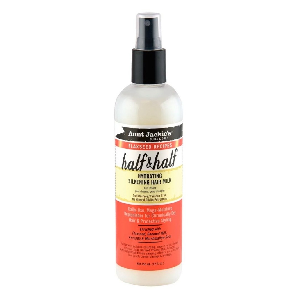 Aunt Jackie`s Half and Half Styling Milk 355ml