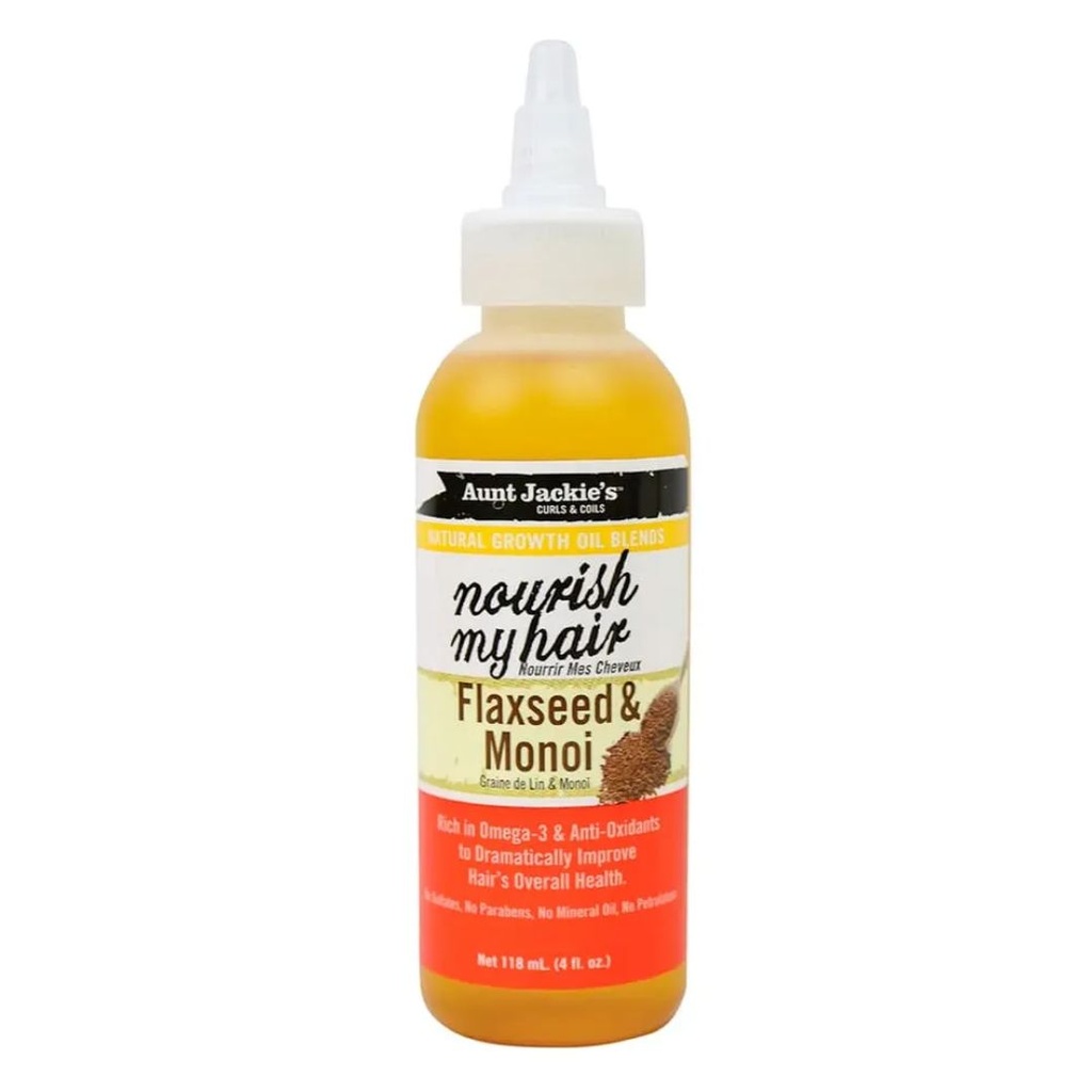 Aunt Jackie's Nourish My Hair Flaxseed and Monoi 118ml