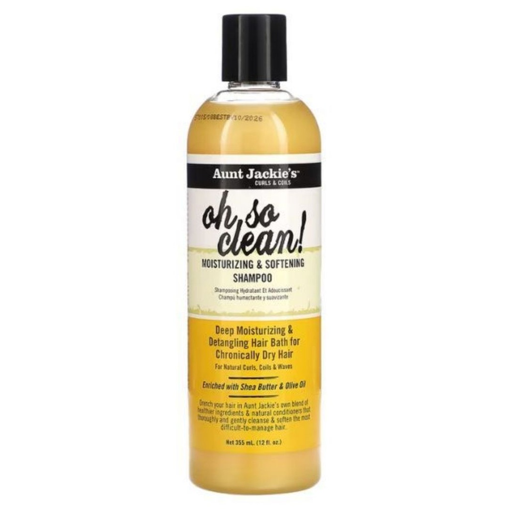 Aunt Jackie's Oh So Clean Moist and Soft Champu 354ml 
