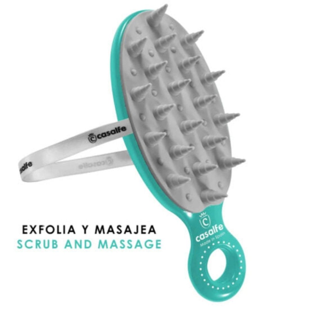 Casalfe Cepillo Exfoliante Y Masajeante