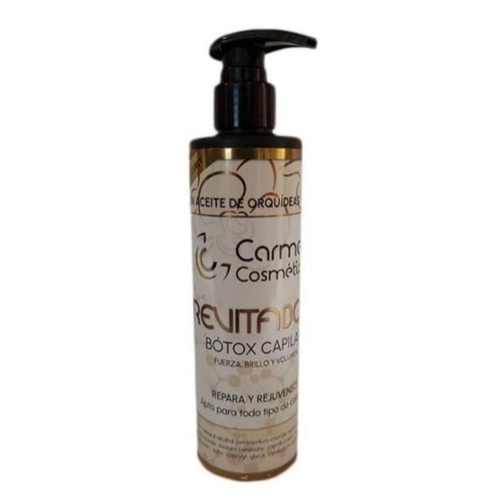 Carmen Cosméticos Revitabox Botox Capilar 250ml 
