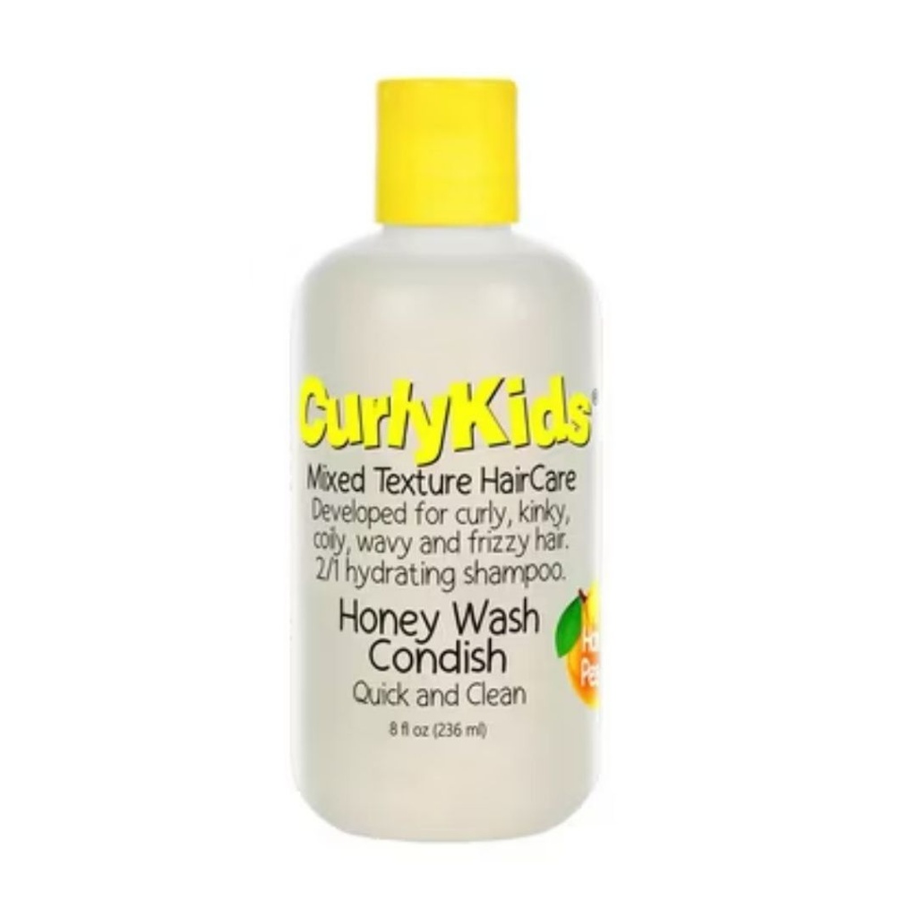 Curly Kids 2 - 1 Honey Wash 8oz