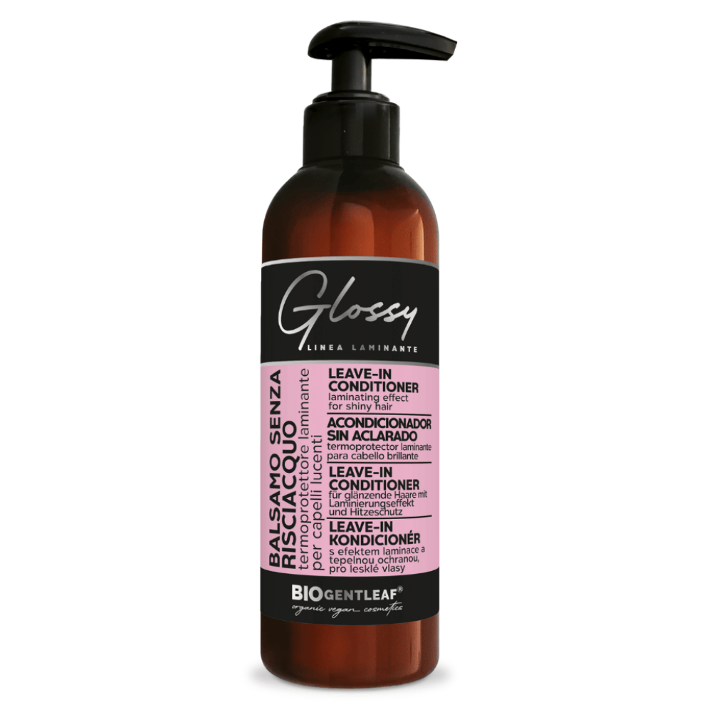 Bio Gentleaf Acondicionador Sin Aclarado Leave In Glossy Laminante Para Cabello Brillante 200ml