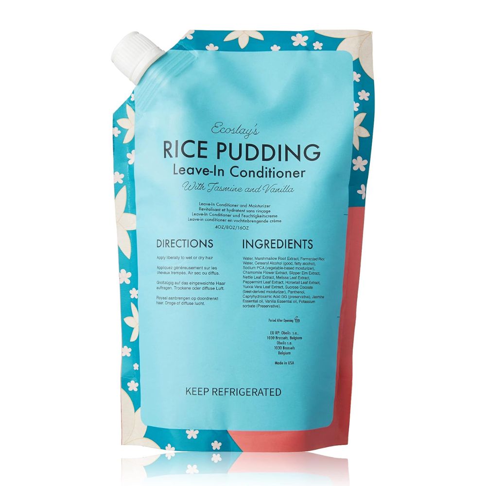 Ecoslay Rice Pudding Leave-In Conditioner and Moisturizer 237ml