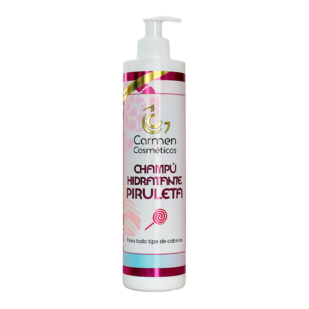 Carmen Cosméticos Champú Hidratante Piruleta 500ml