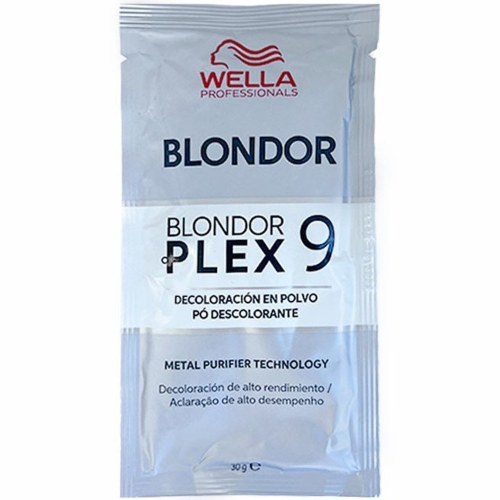 Wella Blondor Plex 9 Polvo Decolorante Nuevo 30g 