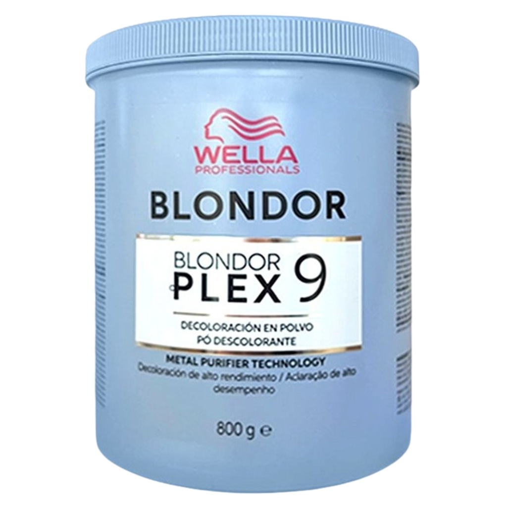 Wella Blondor Plex 9 Polvo Decolorante Metal Purifier Nuevo 800g 