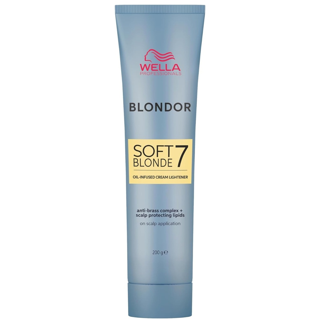 Wella Blondor Soft Blonde 7 Crema Decolorante 200g 
